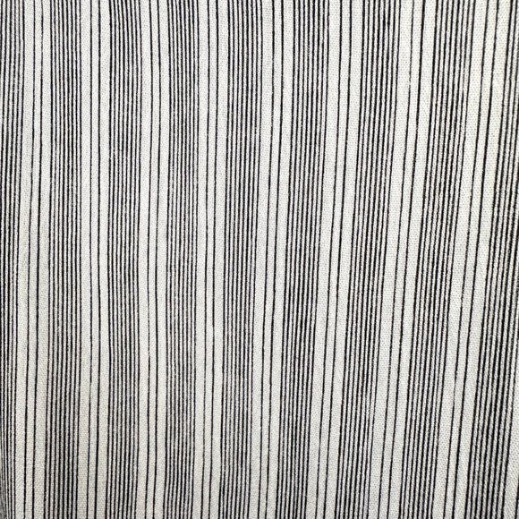 Sadie & Sage Black & White Striped Mini Dress Large - Picture 12 of 13